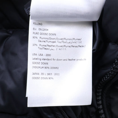 MONCLER MONTVERNIER Hood Logo Hooded Jacket Black Size 1