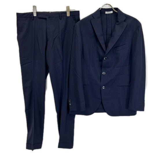 BOGLIOLI Navy Wool 3-Button Suit Jacket Size 48