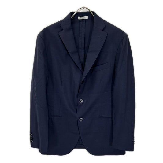 BOGLIOLI Navy Wool 3-Button Suit Jacket Size 48