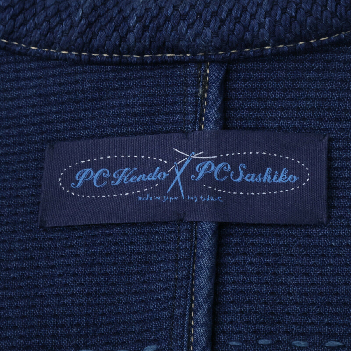 Porter Classic KENDO SASHIKO French Jacket Blue Size L