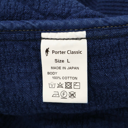 Porter Classic KENDO SASHIKO French Jacket Blue Size L