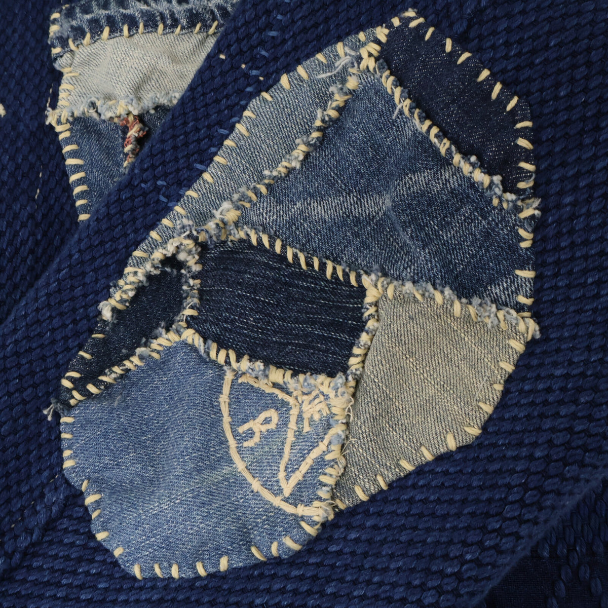 Porter Classic KENDO SASHIKO French Jacket Blue Size L