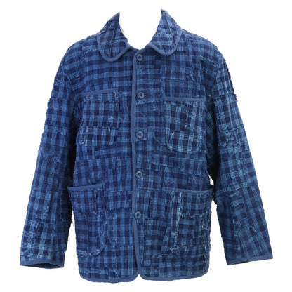 Porter Classic Hawaiian Denim French Jacket Blue Size 2