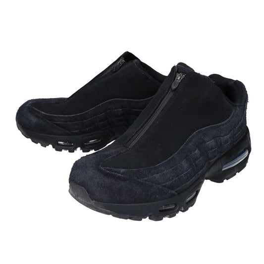 NIKE Air Max 95 Big Bubble Suede Sneakers Black Size 28.5