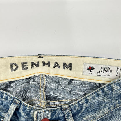 DENHAM Japan Artisan Sashiko Damage Pants Size W27 L32