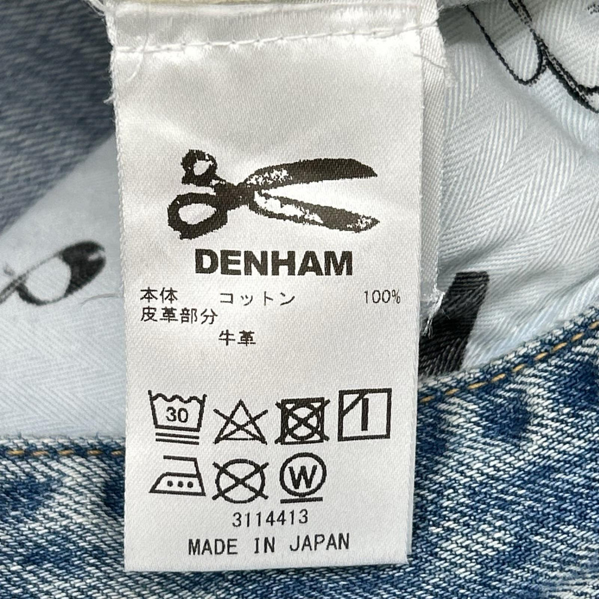 DENHAM Japan Artisan Sashiko Damage Pants Size W27 L32
