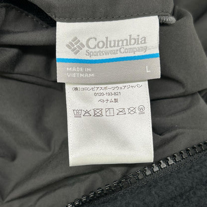 Columbia Nylon Boa Reversible Hooded Jacket Gray Size L