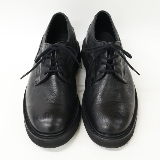 Tricker's Woodstock Morflex Deerskin Shoes Black Size UK 7.5