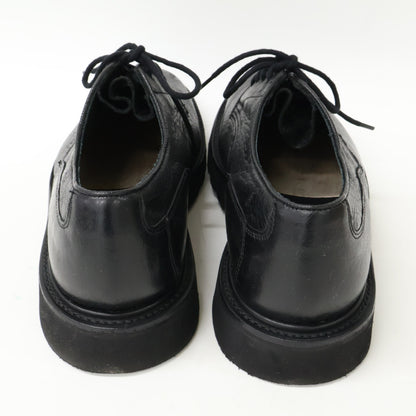 Tricker's Woodstock Morflex Deerskin Shoes Black Size UK 7.5