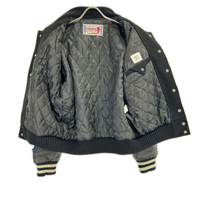 TEDMAN x Limited Edition TDJ Varsity Jacket Wool Blue Demon Size 40