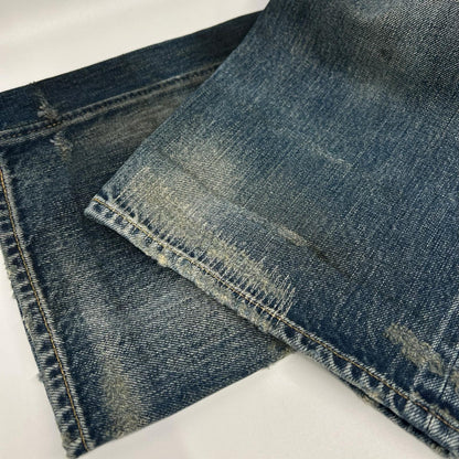 GLADHAND Gladden Selvedge Distressed Jeans Indigo Size 30