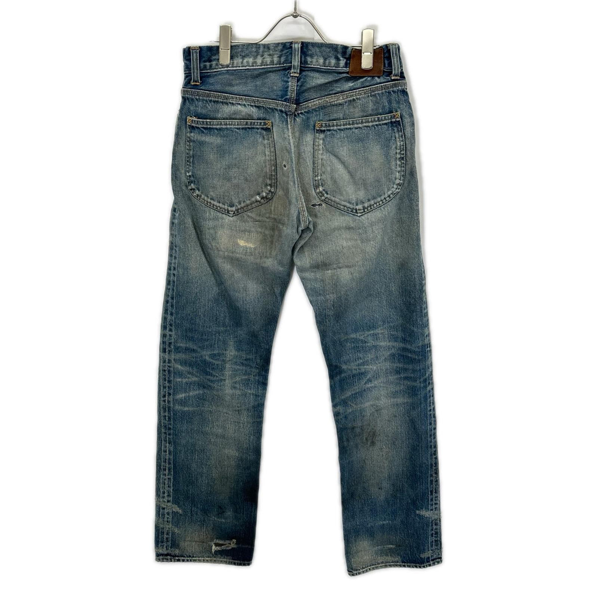 GLADHAND Gladden Selvedge Distressed Jeans Indigo Size 30