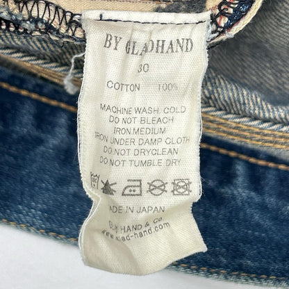 GLADHAND Gladden Selvedge Distressed Jeans Indigo Size 30