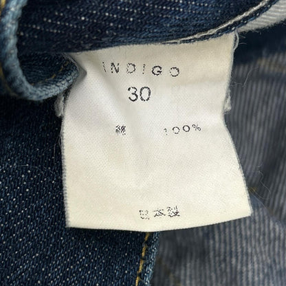 GANGSTERVILLE Iron Cross Embroidery Jeans Indigo Size 30