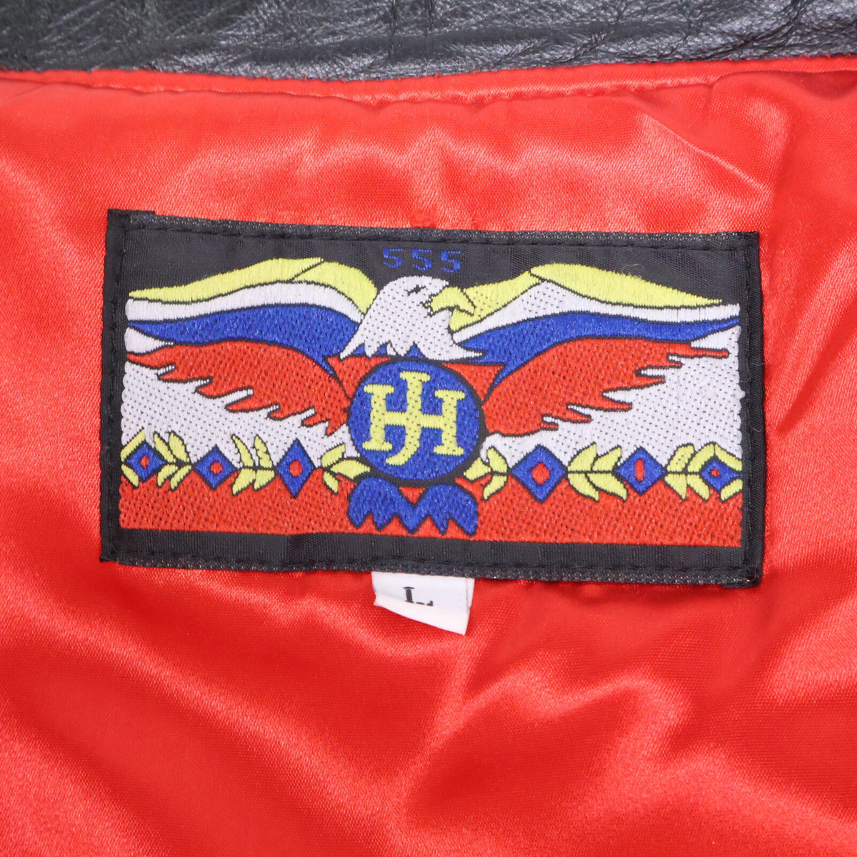 JEFF HAMILTON 90s Bulls Premier Leather Jacket Black Size L