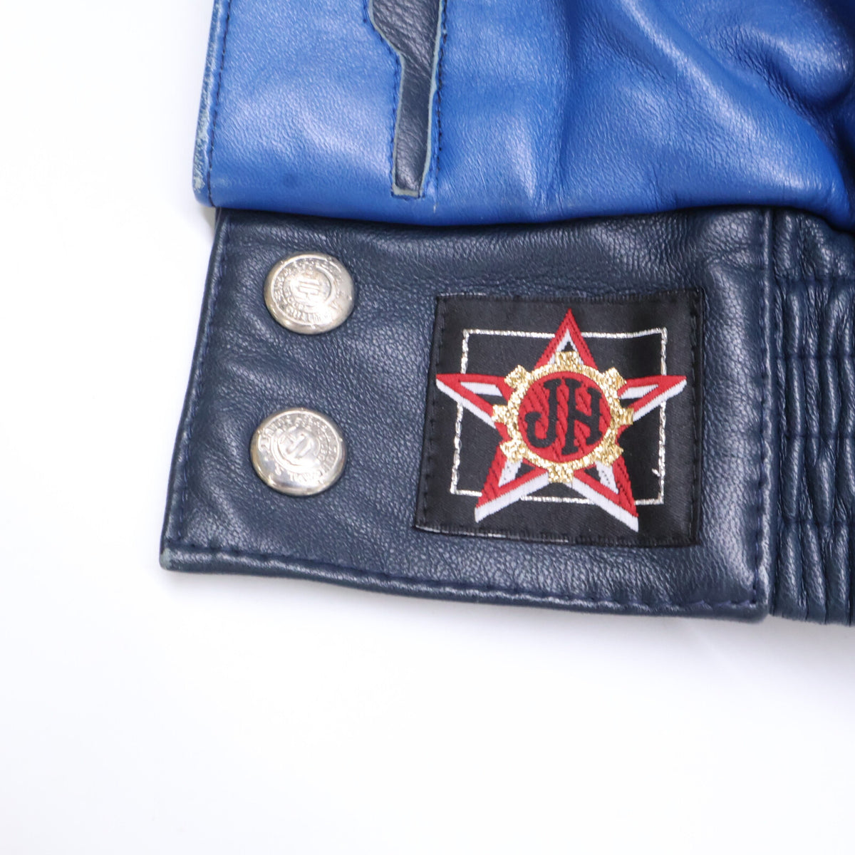 JEFF HAMILTON 90s Yankees Championship Leather Jacket Size L