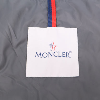 MONCLER MONTGENEVRE Wool Hooded Down Jacket Gray Size 3