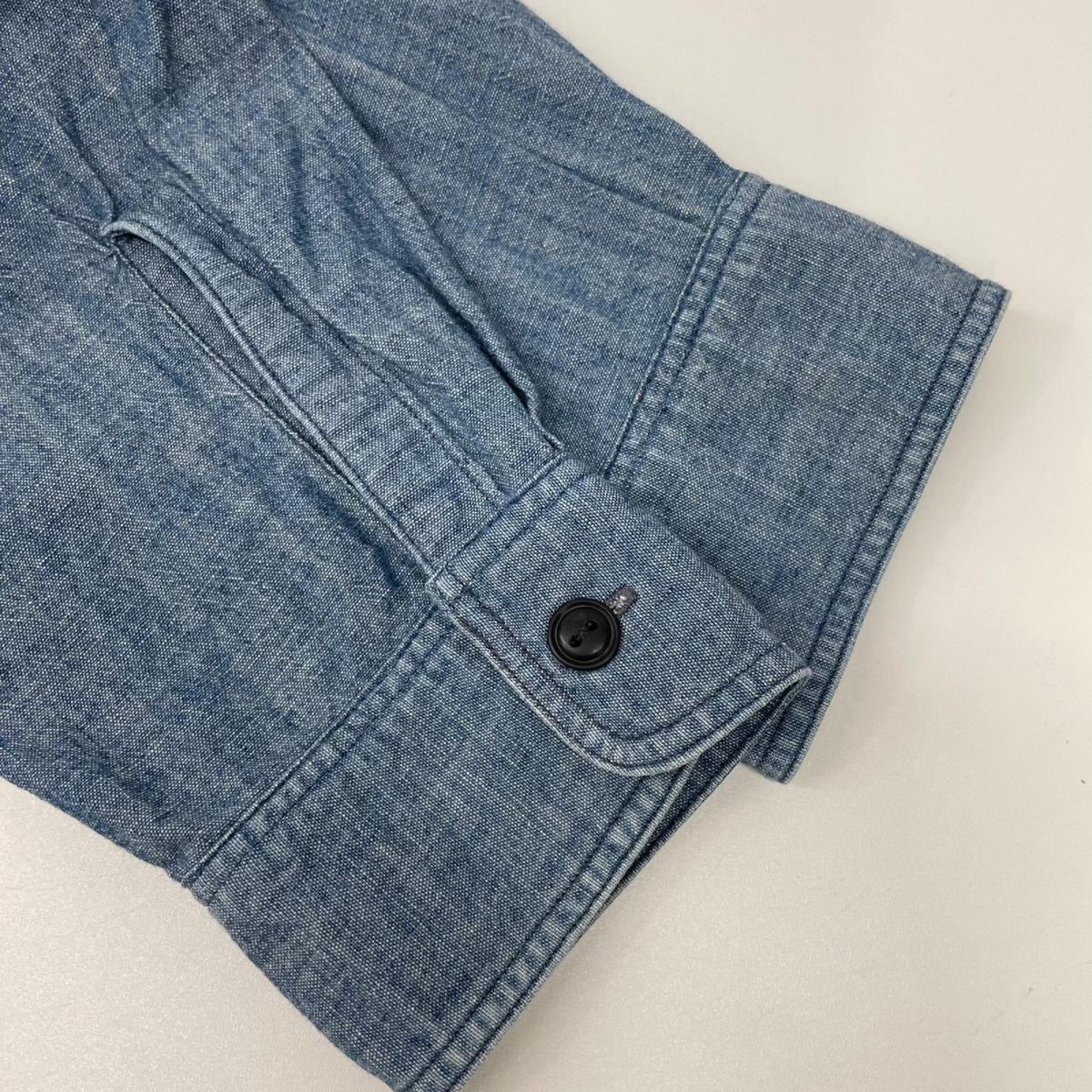 RRL Indigo Chambray Work Shirt Blue Size S