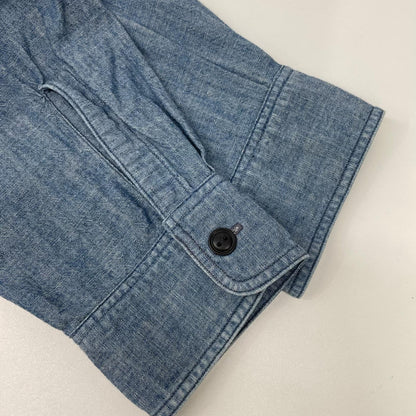 RRL Indigo Chambray Work Shirt Blue Size S
