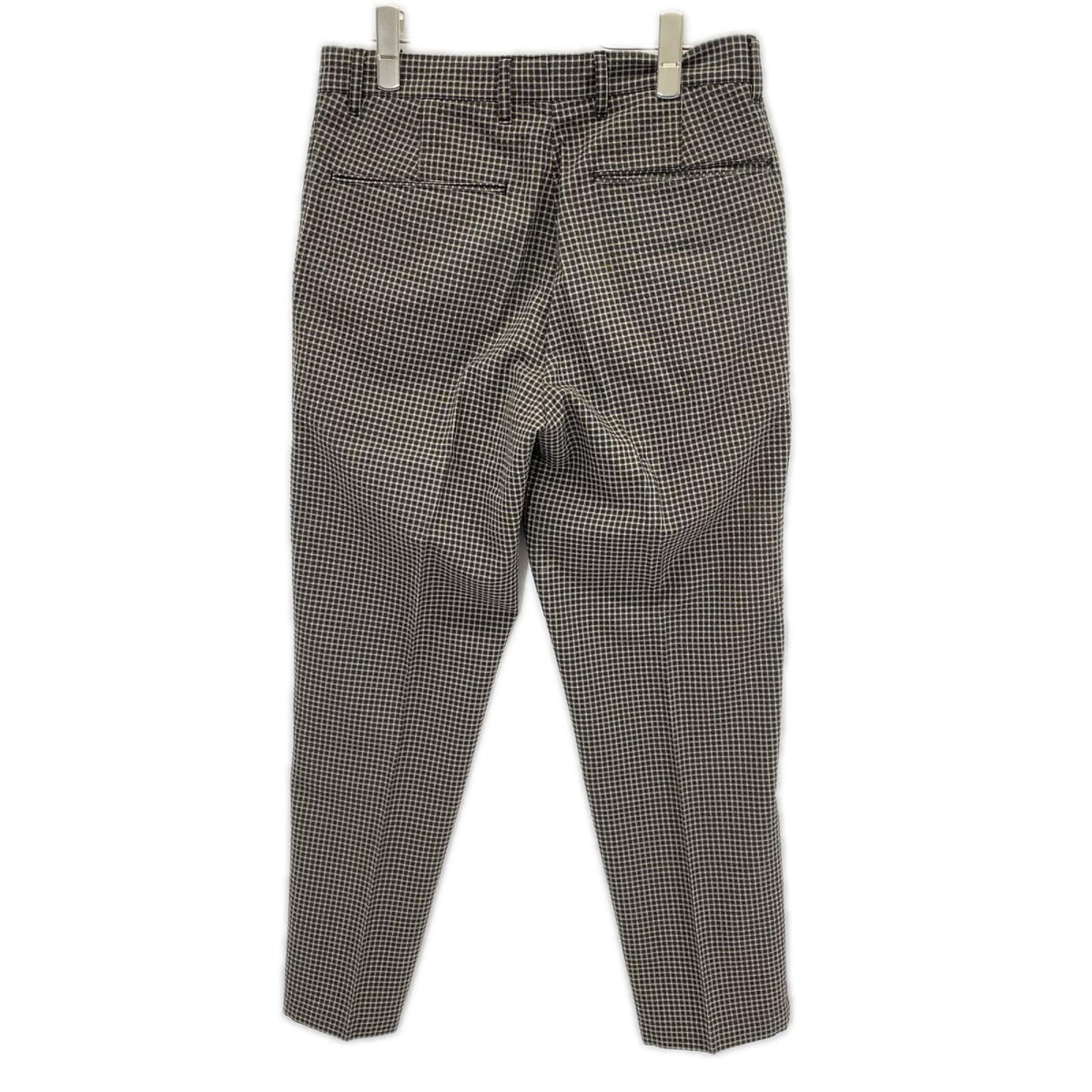 Theory Brown Seersucker Check Suit Set Size 36/28