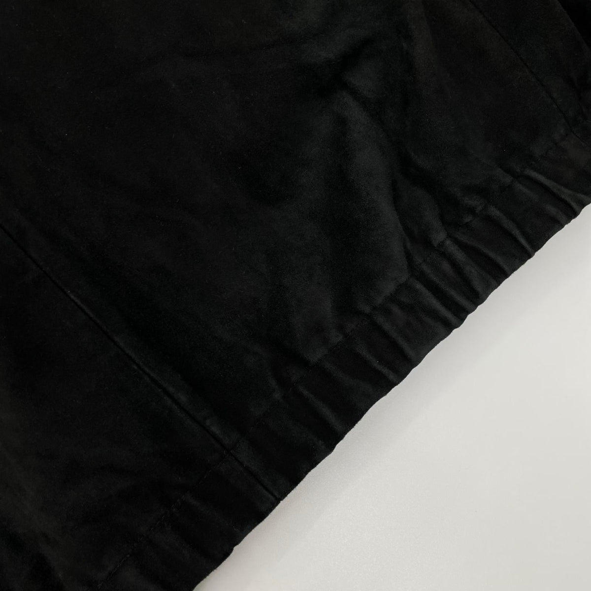 Theory Black Suede Zip Up Jacket Size M