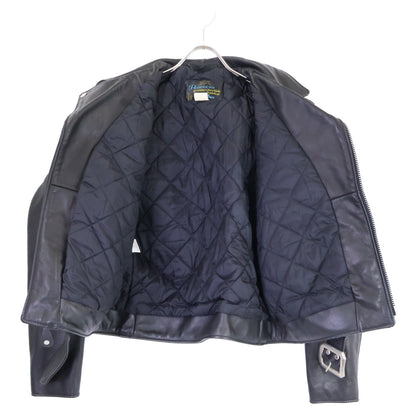 schott 613NS One Star Steerhide Leather Jacket Black Size 38