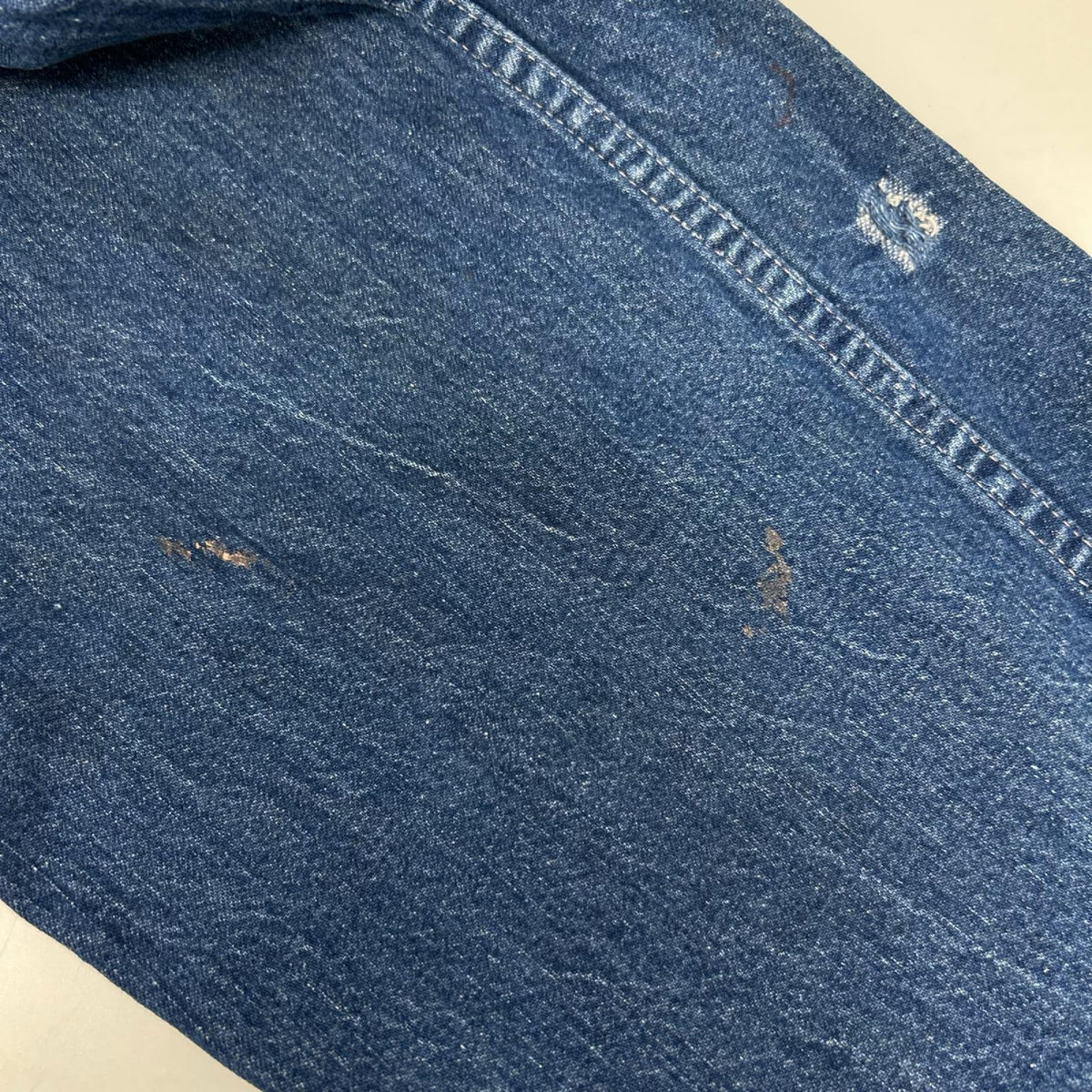 VINTAGE 60s-70s Indigo TALON Zipper Jeans