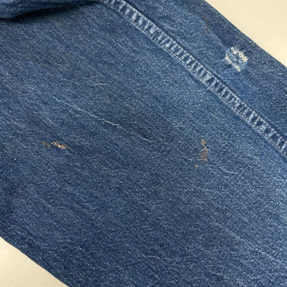 VINTAGE 60s-70s Indigo TALON Zipper Jeans