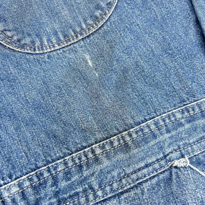VINTAGE 60s-70s Indigo TALON Zipper Jeans