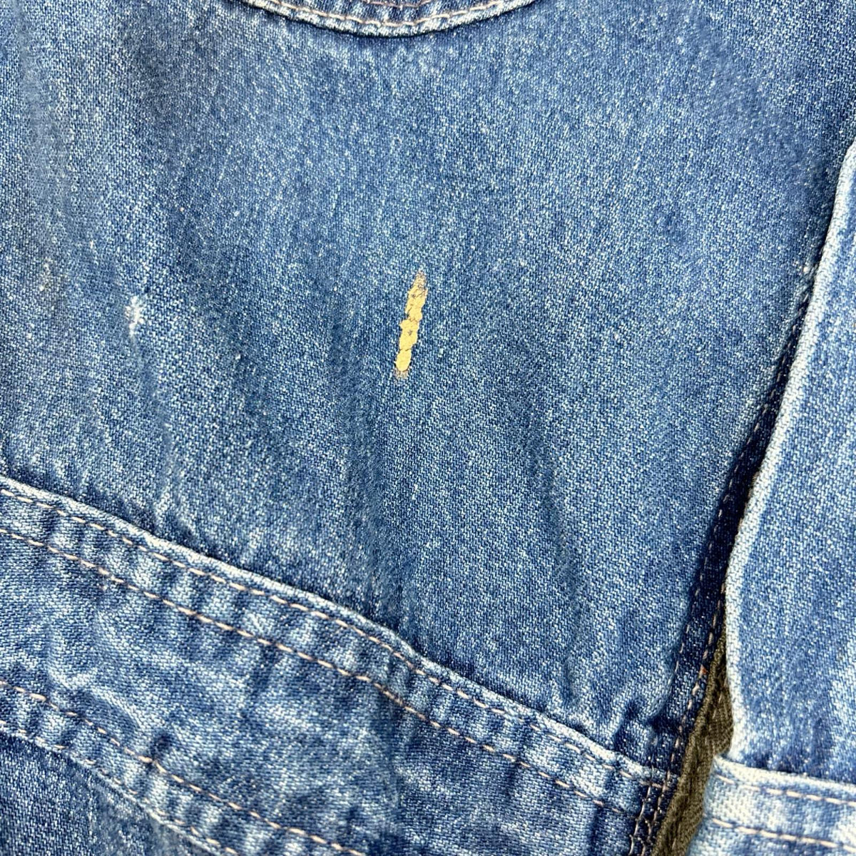 VINTAGE 60s-70s Indigo TALON Zipper Jeans