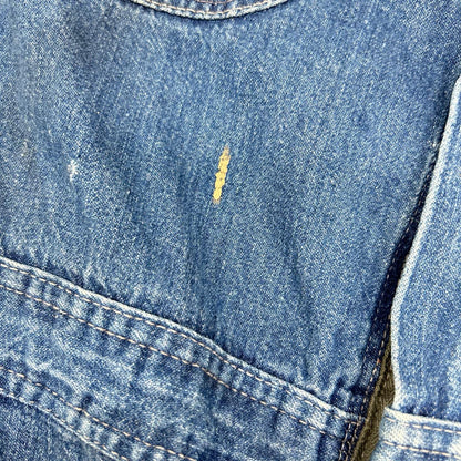 VINTAGE 60s-70s Indigo TALON Zipper Jeans