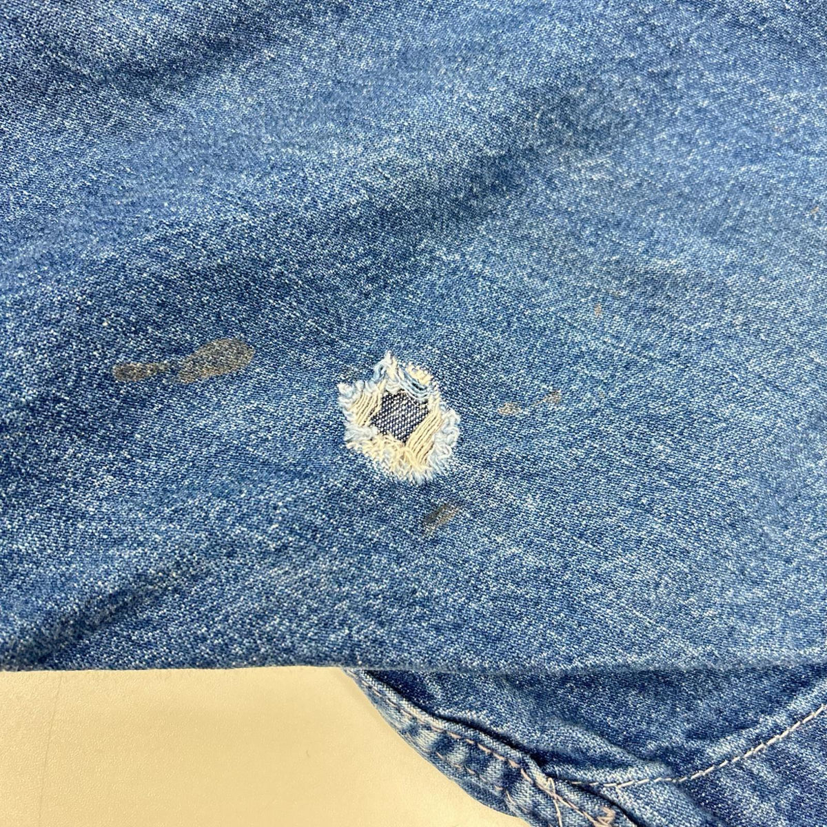 VINTAGE 60s-70s Indigo TALON Zipper Jeans