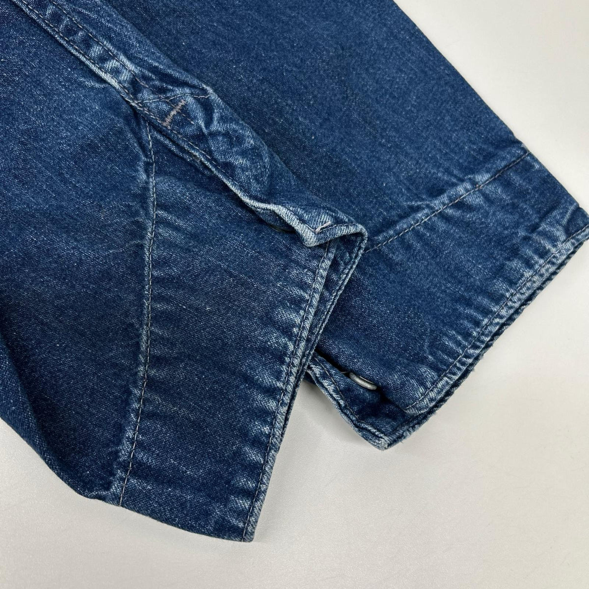 VINTAGE 60s-70s Indigo TALON Zipper Jeans