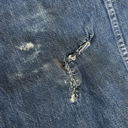 VINTAGE 60s-70s Indigo TALON Zipper Jeans