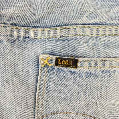 Lee 70s-80s Indigo 42TALON Zipper Flare Denim