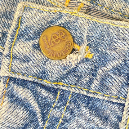 Lee 70s-80s Indigo 42TALON Zipper Flare Denim