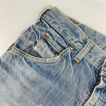 Lee 70s-80s Indigo 42TALON Zipper Flare Denim