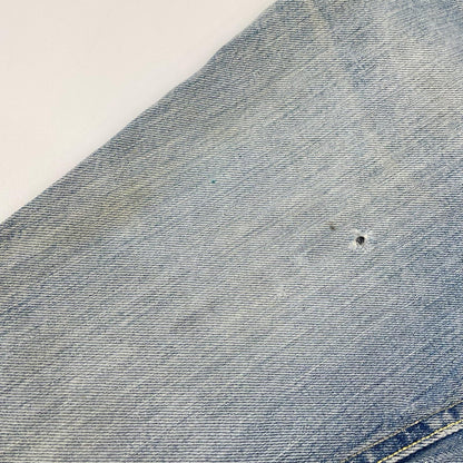 Lee 70s-80s Indigo 42TALON Zipper Flare Denim