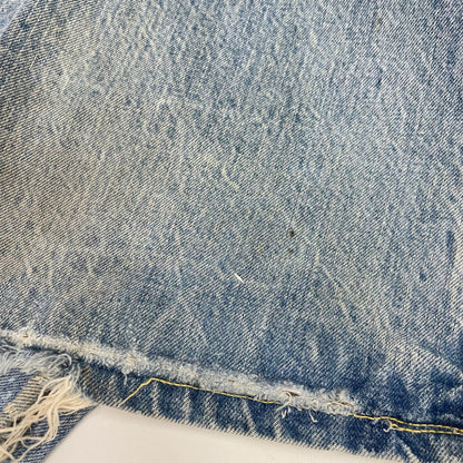 Lee 70s-80s Indigo 42TALON Zipper Flare Denim