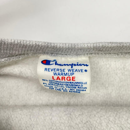Champion 80s USA Reverse Weave Gray Hoodie Size L