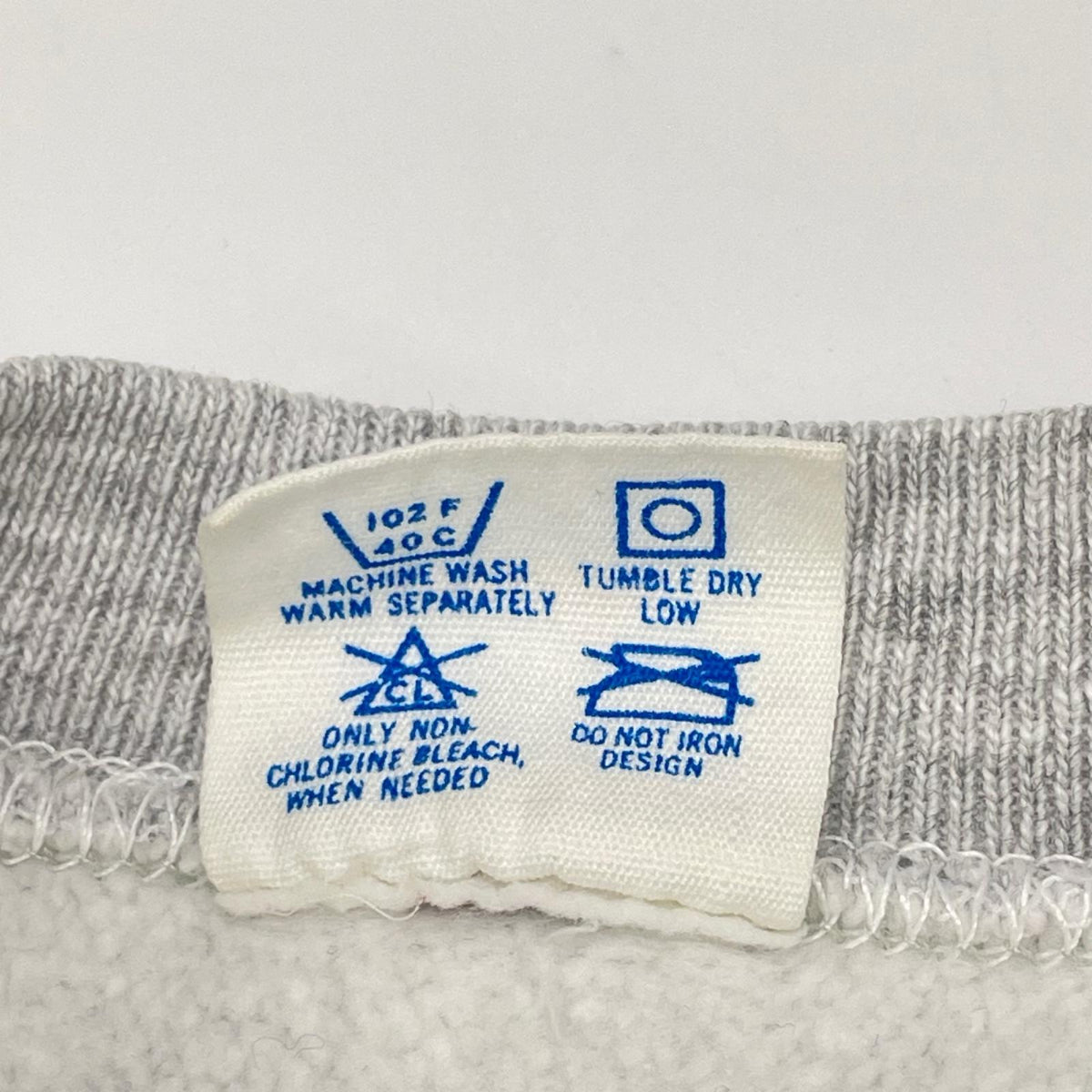 Champion 80s USA Reverse Weave Gray Hoodie Size L