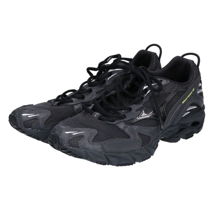 MIZUNO x emmi WAVE RIDER 10 Black Sneakers Size 25.5cm