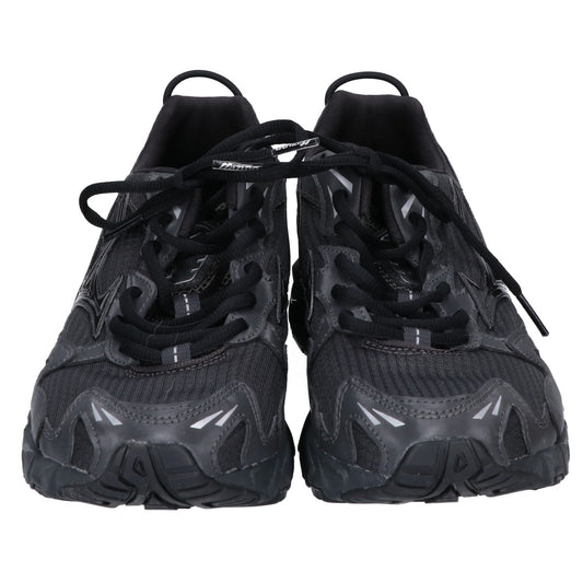 MIZUNO x emmi WAVE RIDER 10 Black Sneakers Size 25.5cm