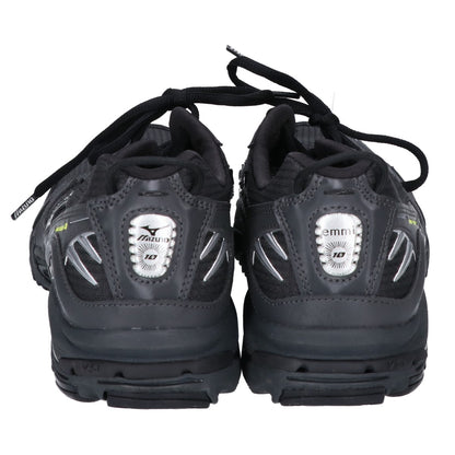 MIZUNO x emmi WAVE RIDER 10 Black Sneakers Size 25.5cm
