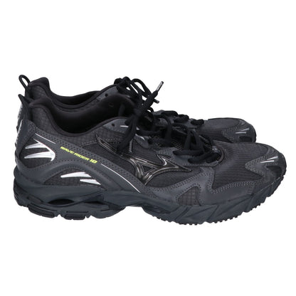 MIZUNO x emmi WAVE RIDER 10 Black Sneakers Size 25.5cm