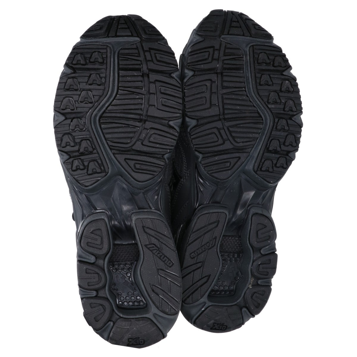 MIZUNO x emmi WAVE RIDER 10 Black Sneakers Size 25.5cm