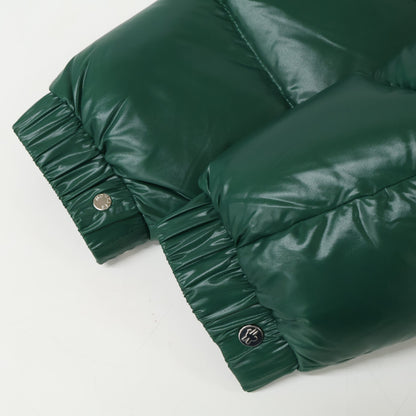 MONCLER GENIUS Dervax Big Logo Patch Jacket Green Size 1