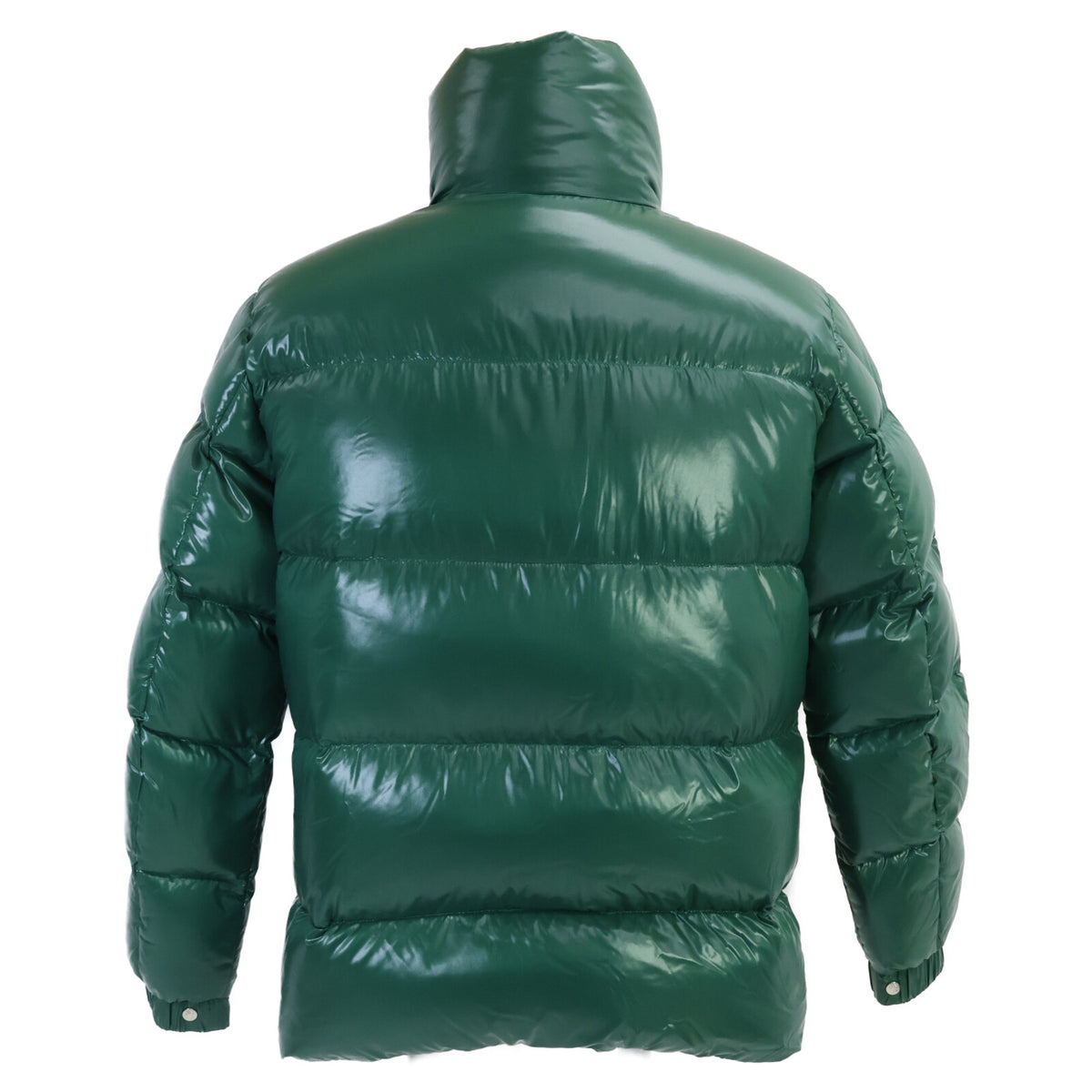 MONCLER GENIUS Dervax Big Logo Patch Jacket Green Size 1
