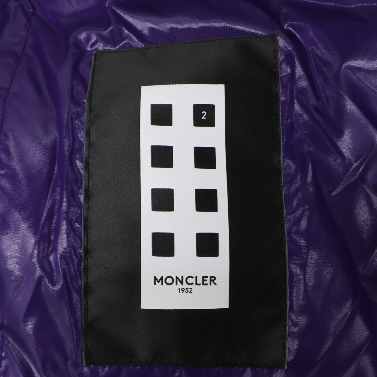 MONCLER GENIUS Dervax Big Logo Patch Jacket Green Size 1