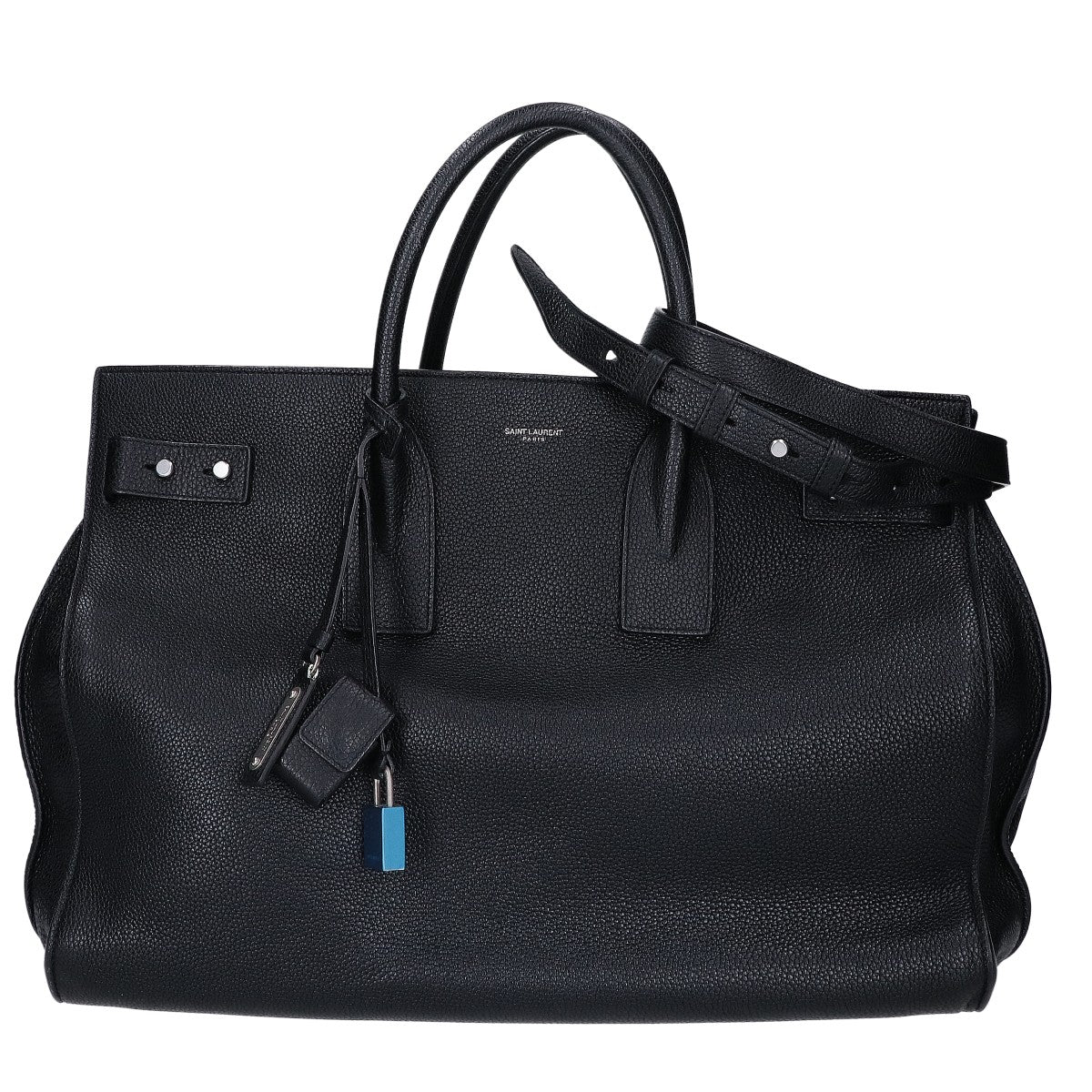 SAINT LAURENT PARIS Sac De Jour Souple Large Bag Black